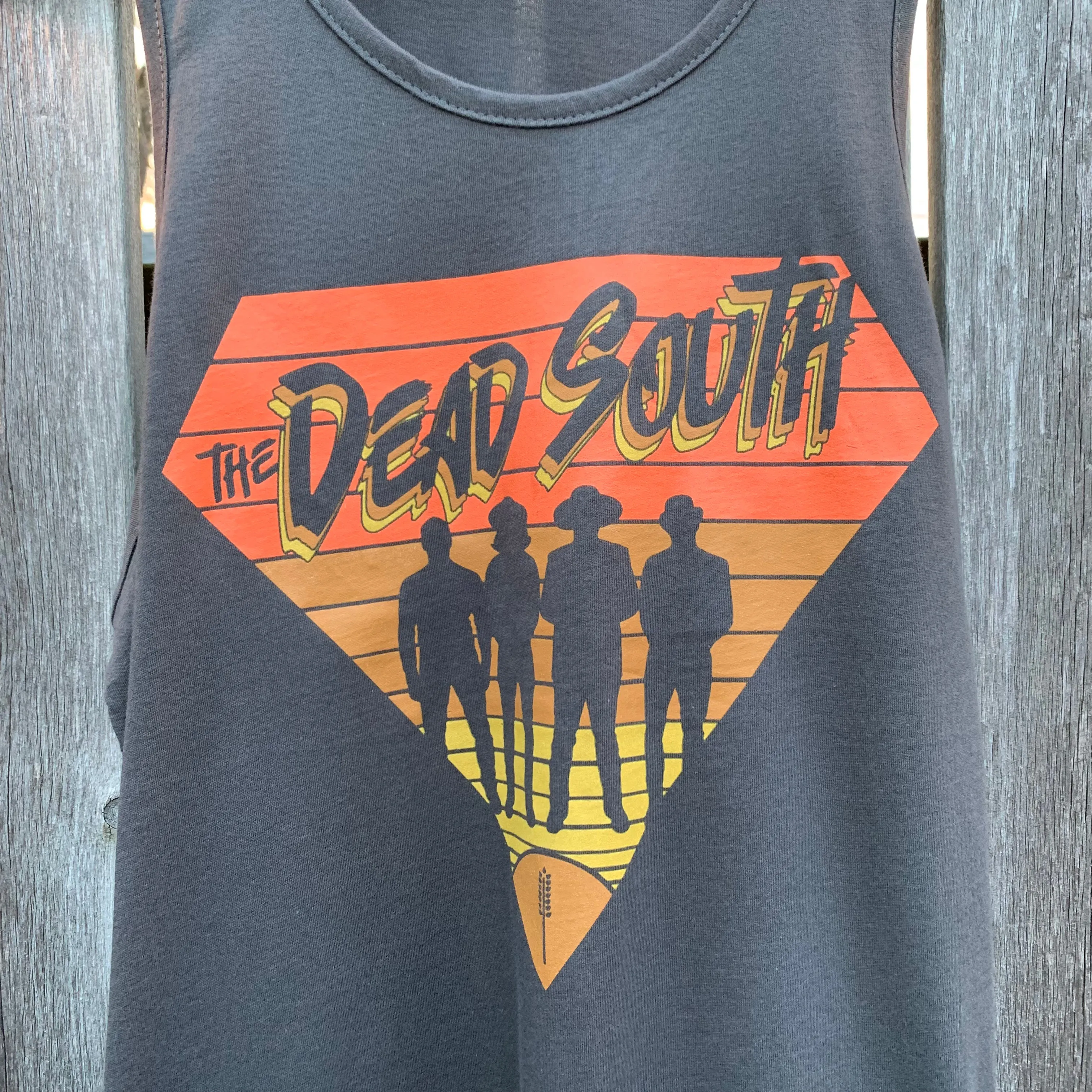 80s Diamond Tank Top - Grey
