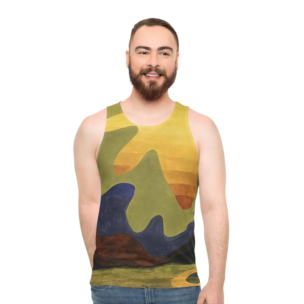 Abstract Art Tank Top | Arthur Dove Inspired Unisex Design