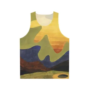 Abstract Art Tank Top | Arthur Dove Inspired Unisex Design