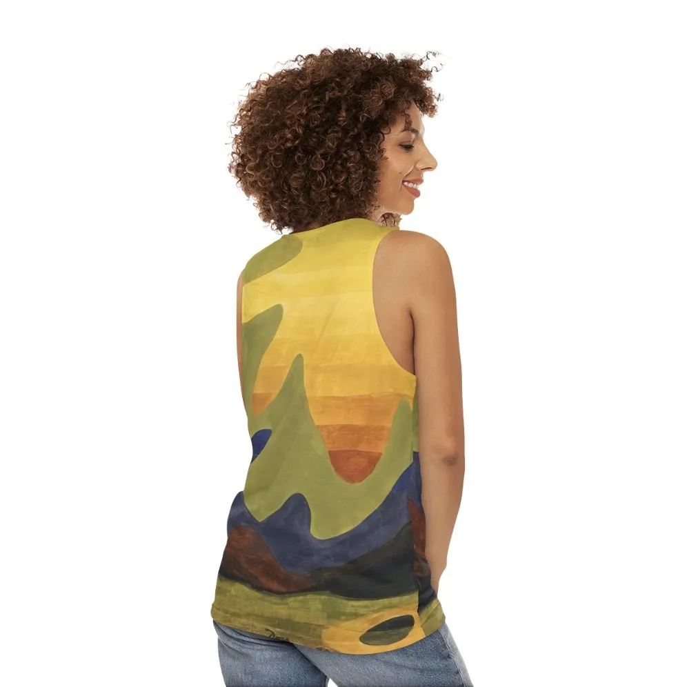 Abstract Art Tank Top | Arthur Dove Inspired Unisex Design