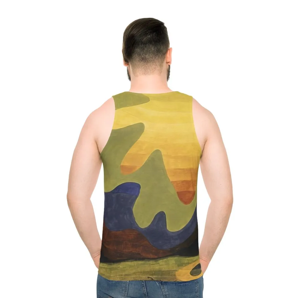 Abstract Art Tank Top | Arthur Dove Inspired Unisex Design