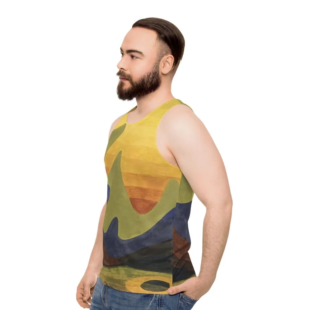 Abstract Art Tank Top | Arthur Dove Inspired Unisex Design
