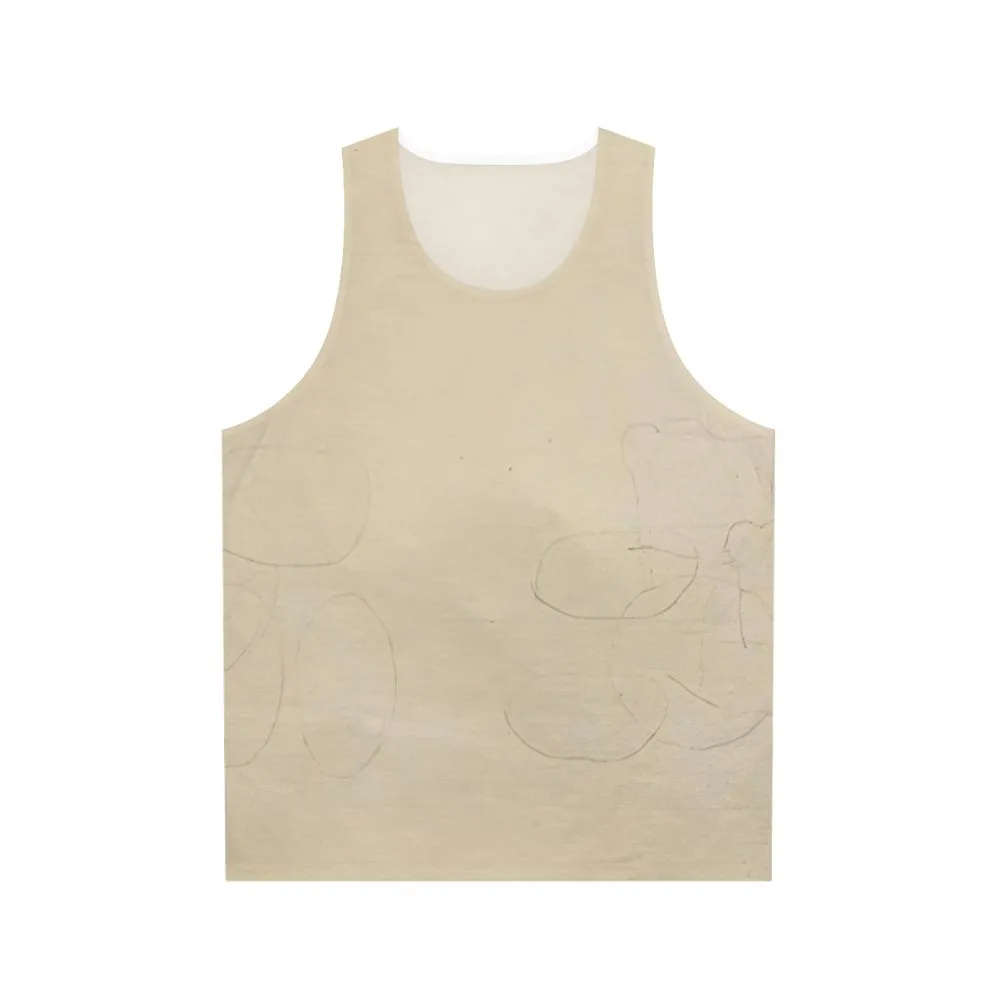 Abstract Expressionist Unisex Tank Top - John Cage Inspired
