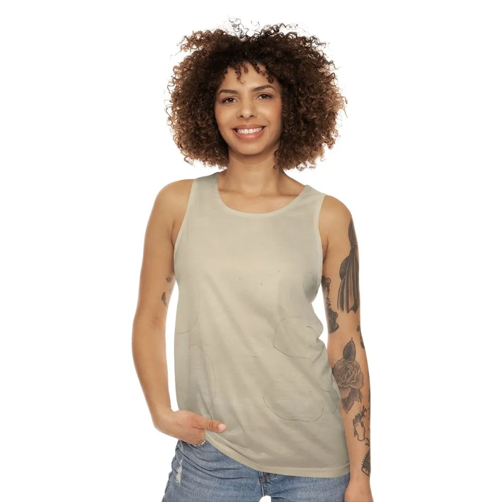 Abstract Expressionist Unisex Tank Top - John Cage Inspired