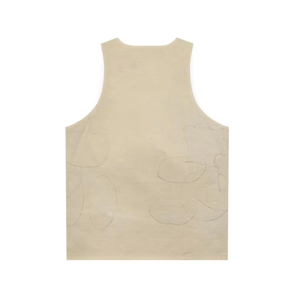 Abstract Expressionist Unisex Tank Top - John Cage Inspired