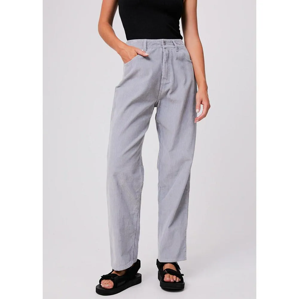 Afends Attention Shelby Long Organic Corduroy Wide Leg Pants
