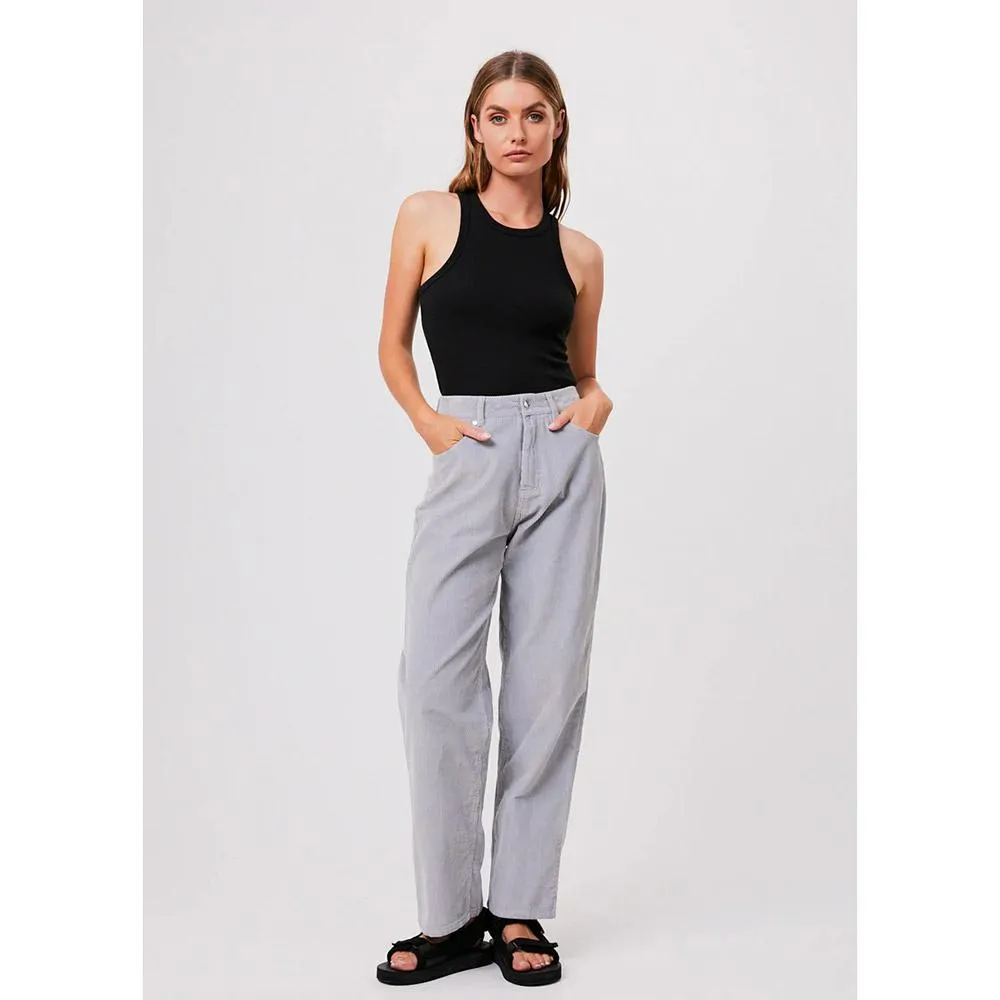 Afends Attention Shelby Long Organic Corduroy Wide Leg Pants