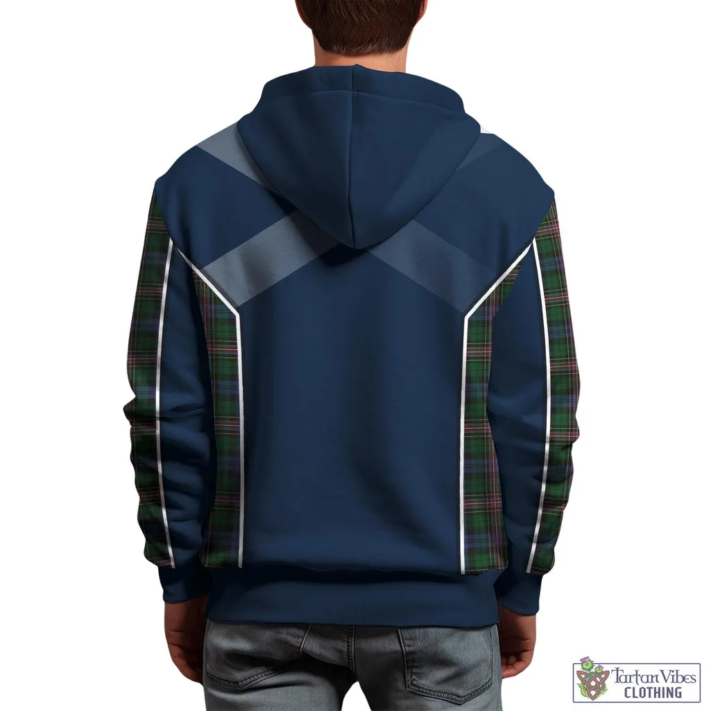 Allison Tartan Hoodie with Family Crest and Scottish Thistle Vibes Sport Style