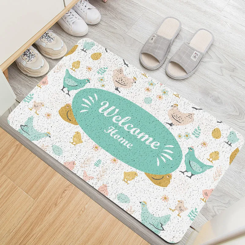 Anti-Slip Door Mat- Welcome Home