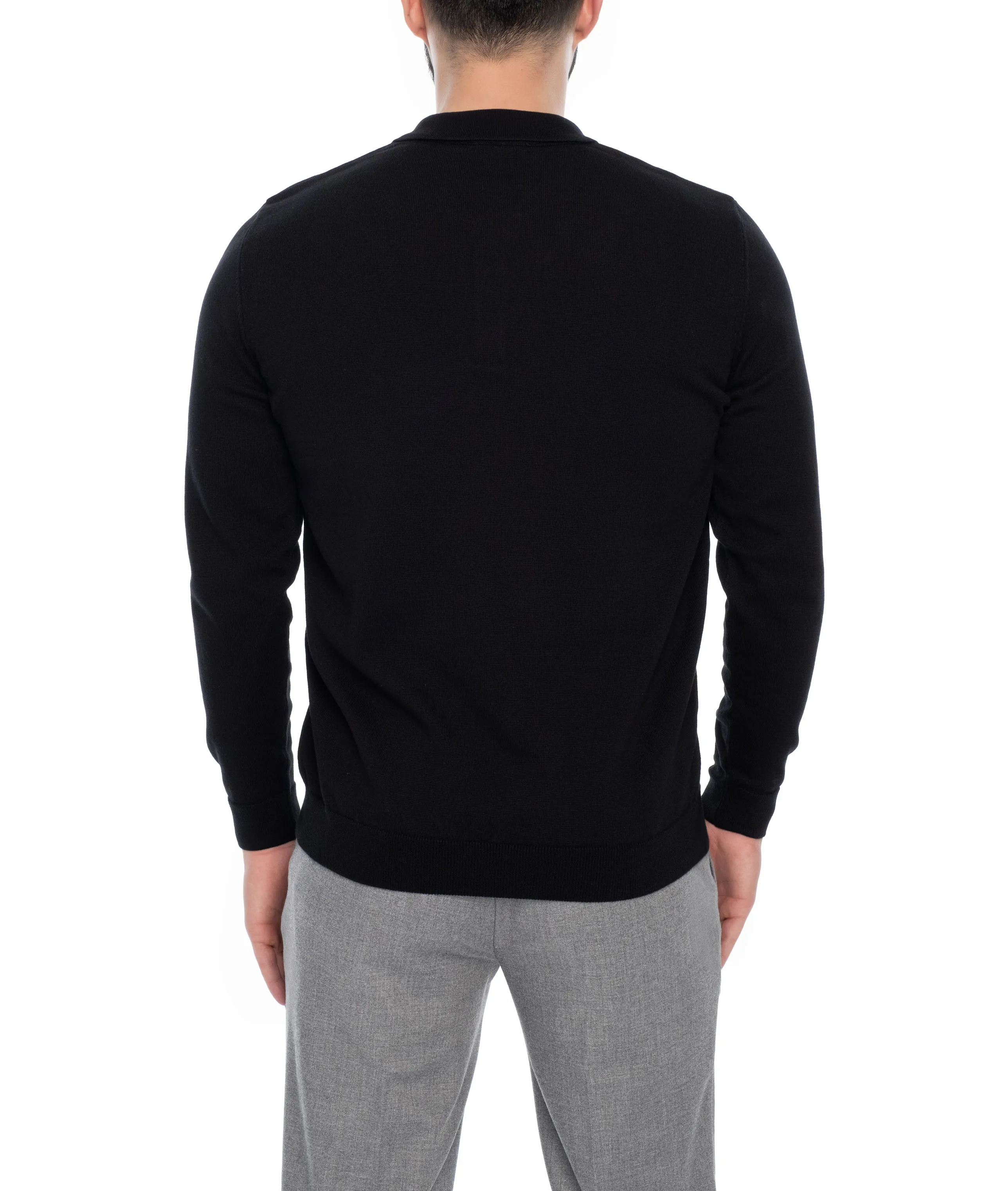 AUBURN POLO SWEATER
