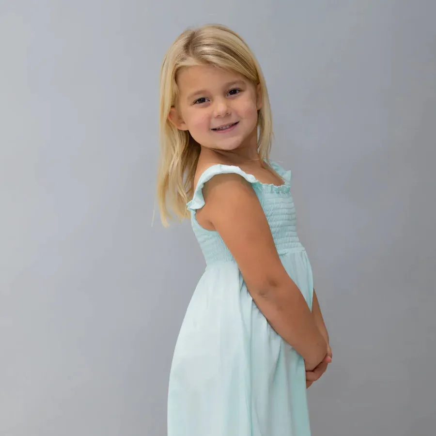 Bamboo Sammy’s Vintage Dress - Fair Aqua