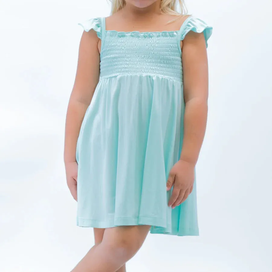Bamboo Sammy’s Vintage Dress - Fair Aqua