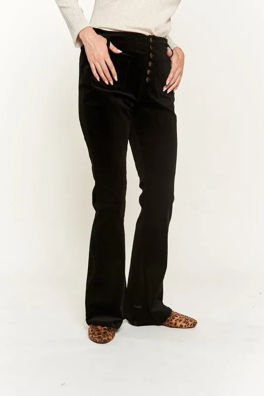 Corduroy Flare Pants Jjb5029 P