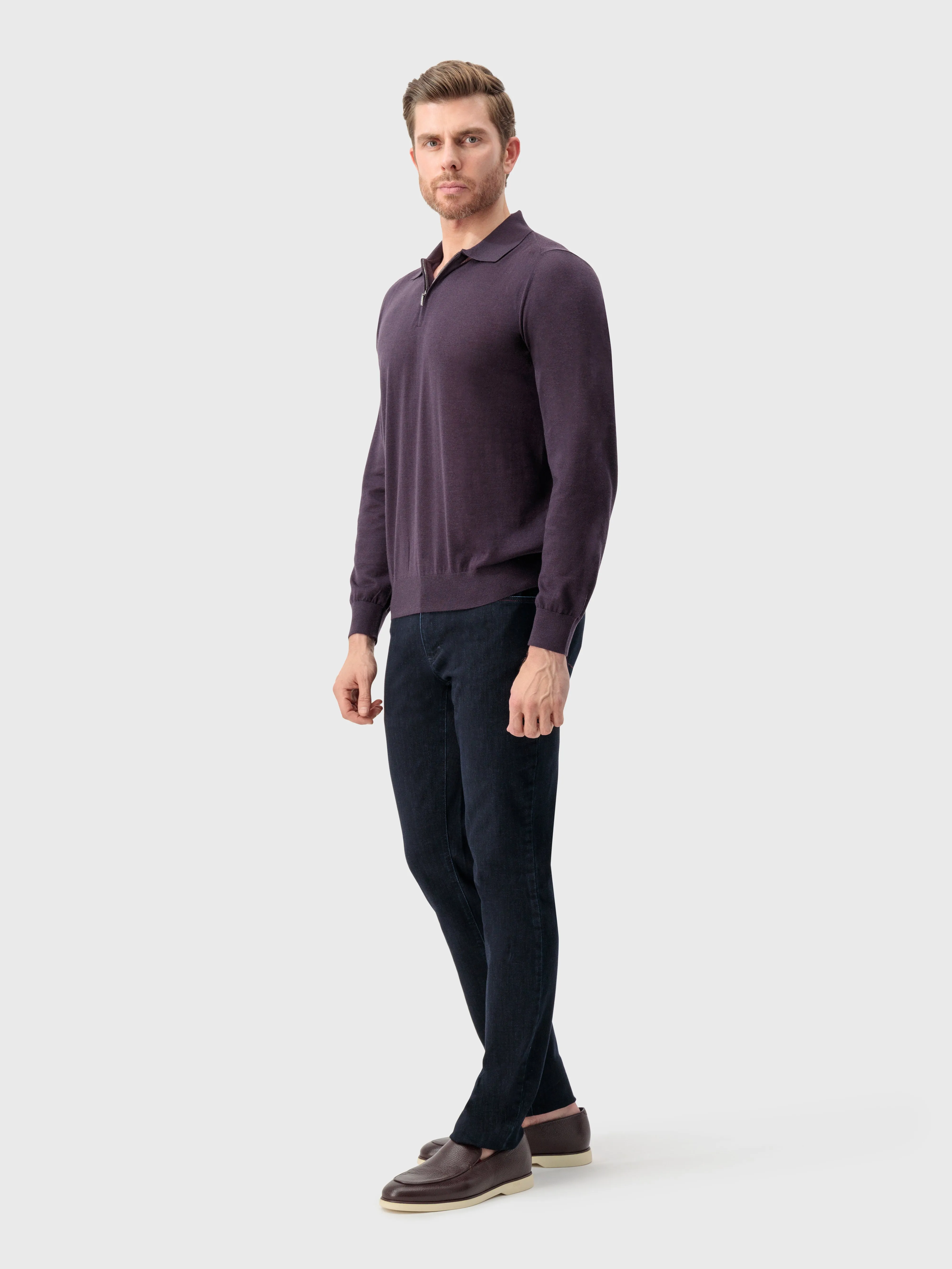 Knitwear Sweater Aubergine