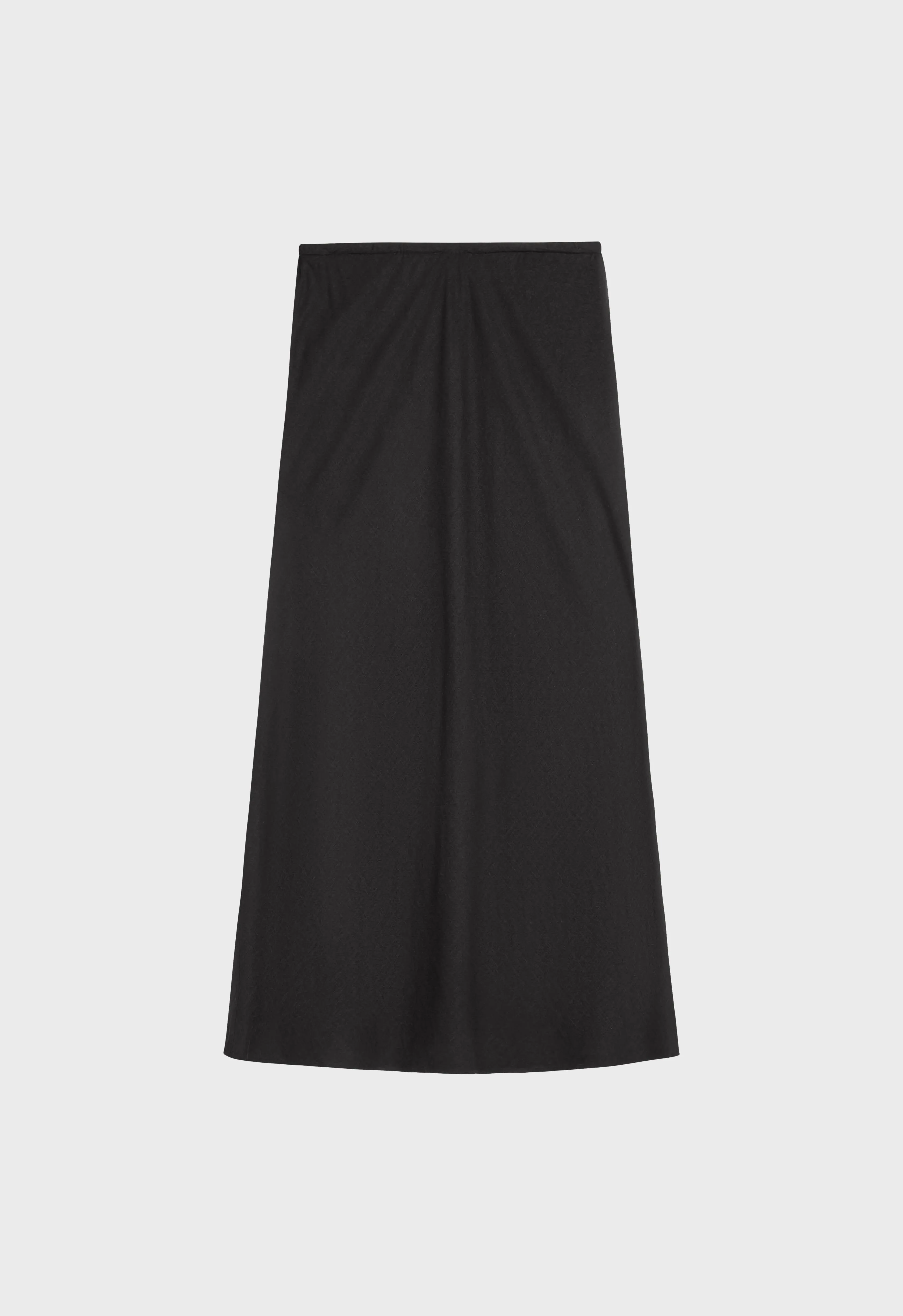 Linen Skirt | Black
