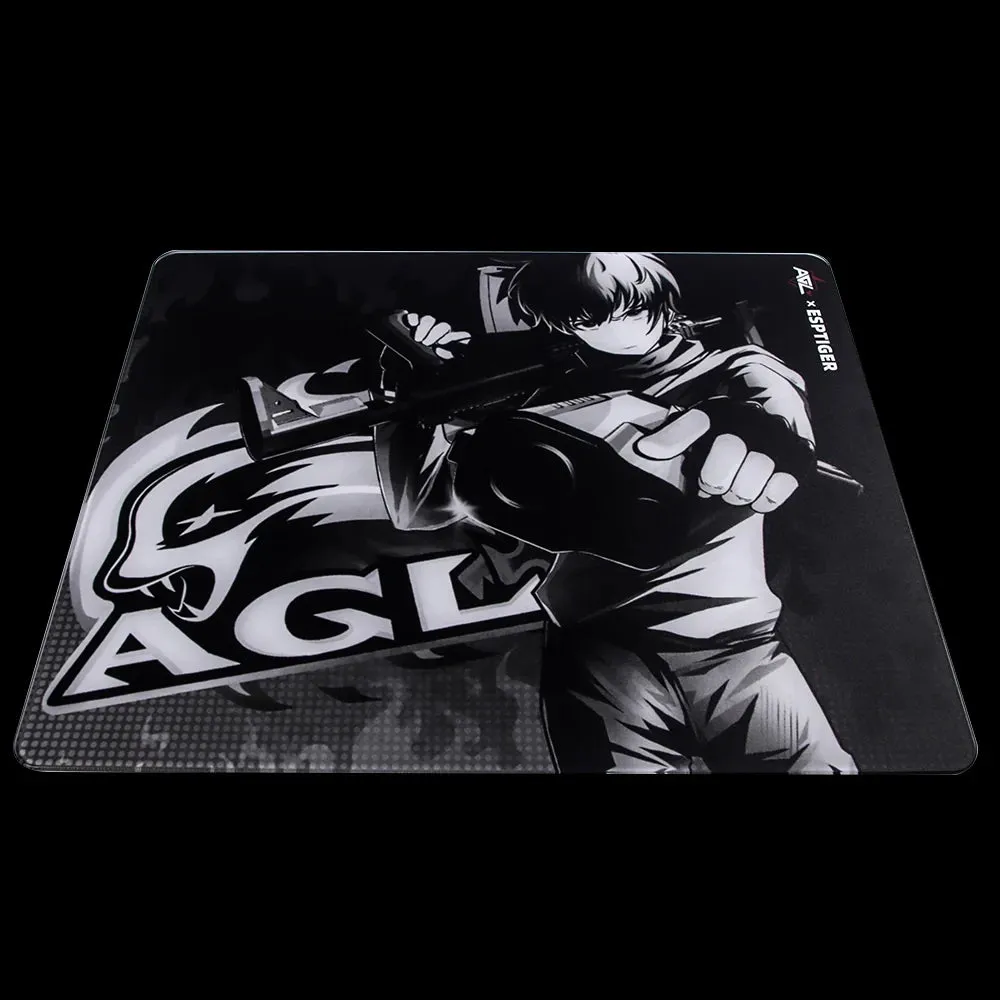 Lotus Black AGL Edition | Glass | Gaming Mousepad