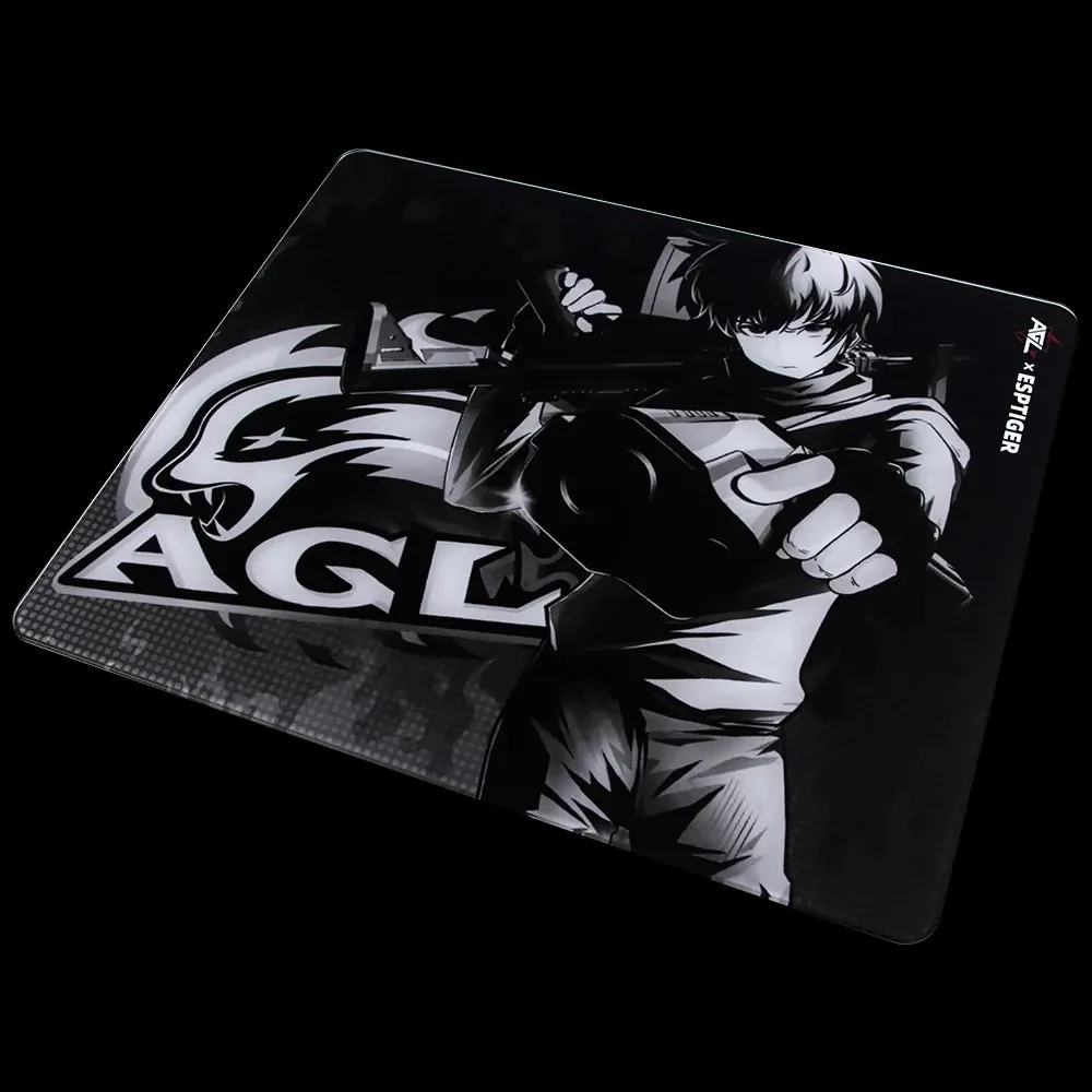 Lotus Black AGL Edition | Glass | Gaming Mousepad