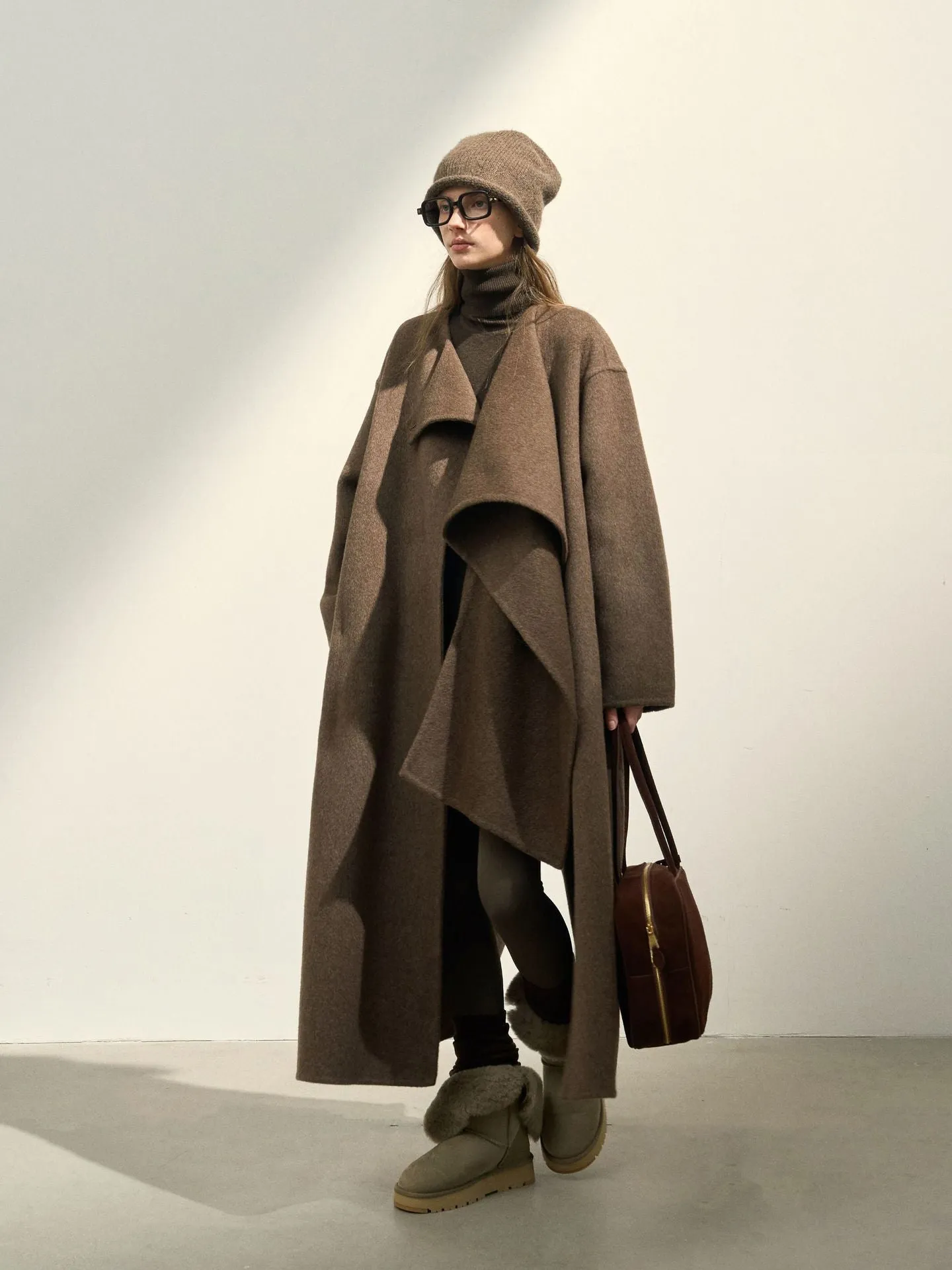 [Luxury] 100% Wool Long Coat