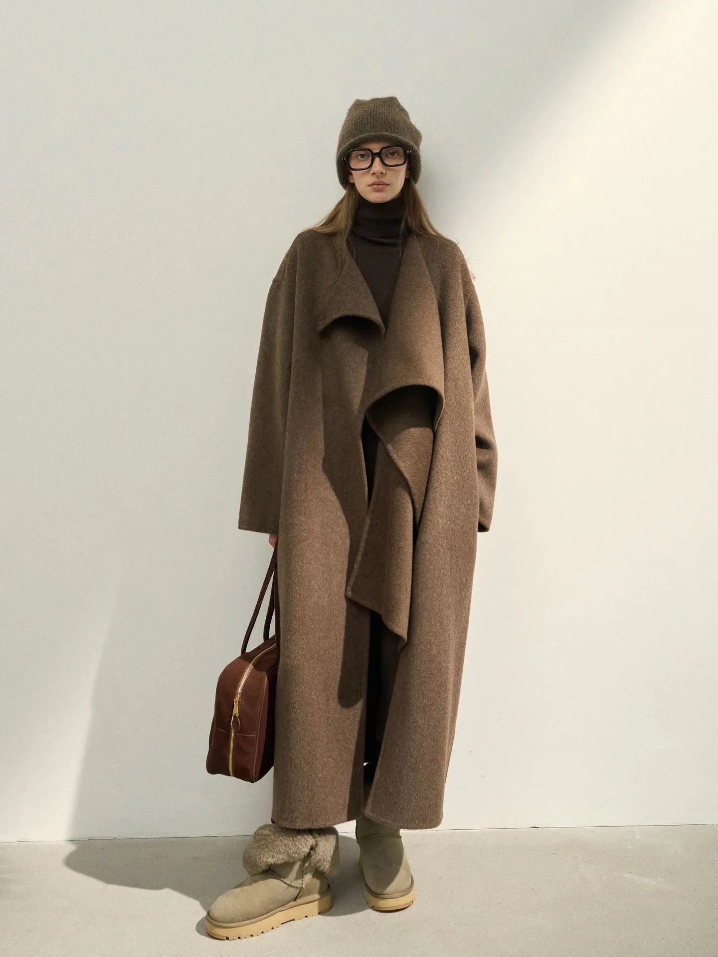 [Luxury] 100% Wool Long Coat