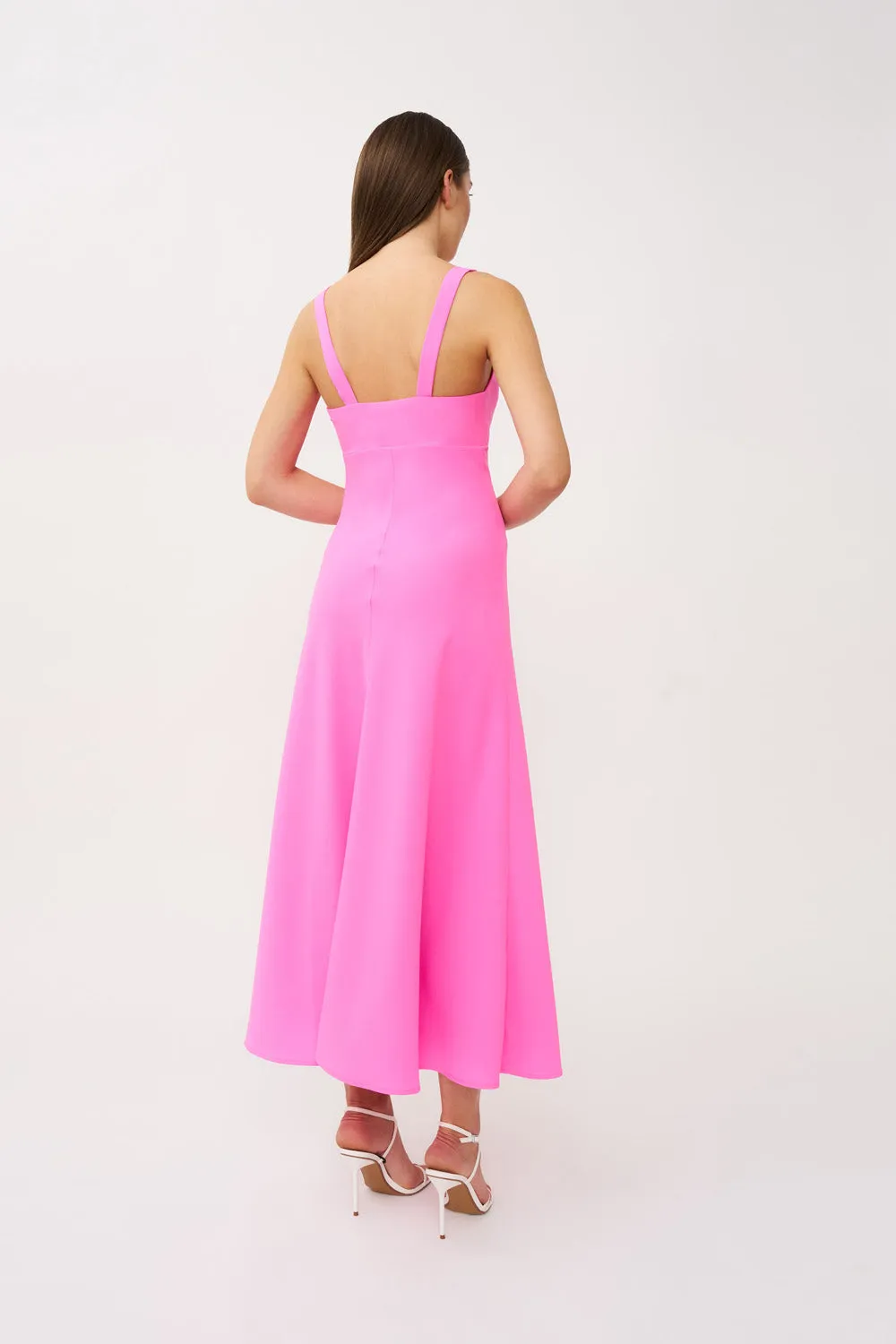 Madison Full Length Dress - Pink