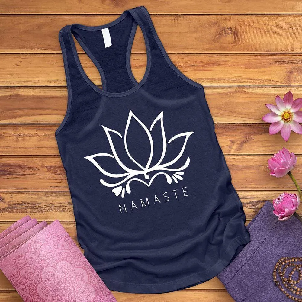 Namaste Lotus Tank Top