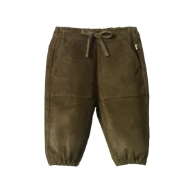 NATURE BABY FRANKIE CORD PANTS HERB