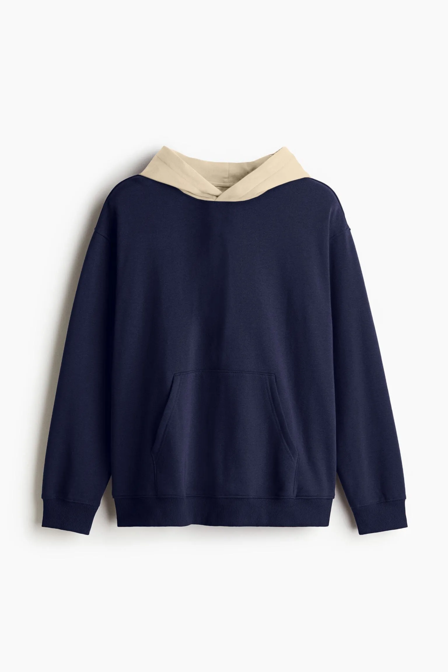 Polo Republica Men's Dual-Tone Pullover Hoodie