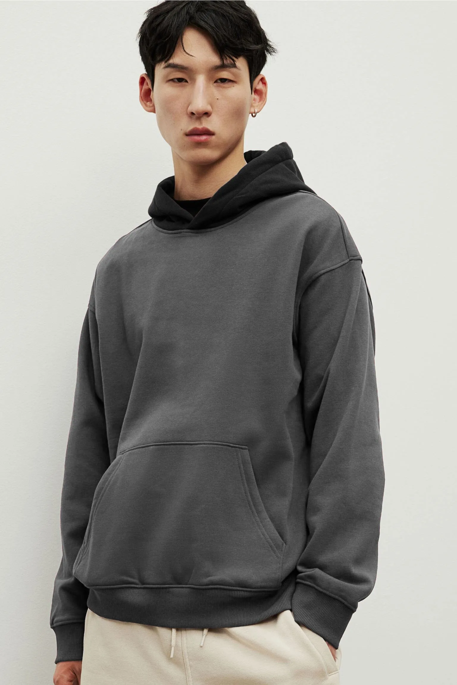 Polo Republica Men's Dual-Tone Pullover Hoodie