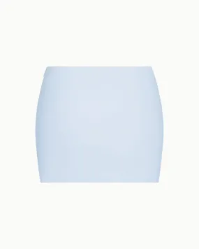Poplin Micro Mini Skirt | Ice Blue