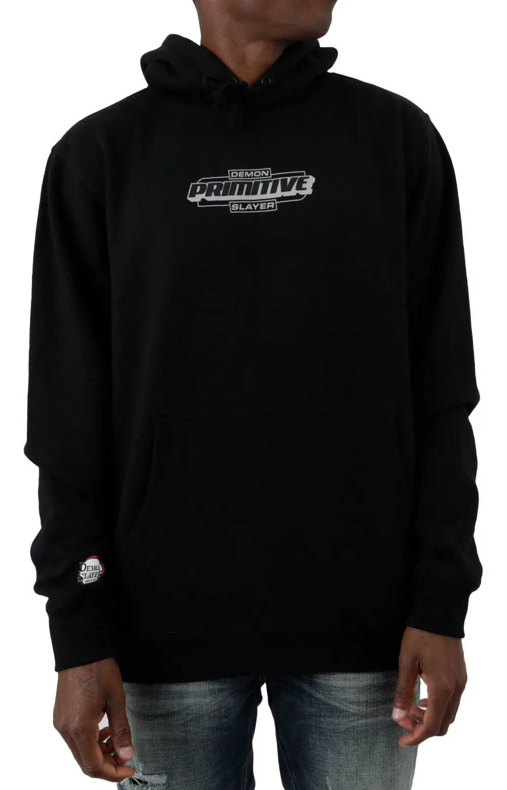 Primitive x Demon Slayer Black Hoodie
