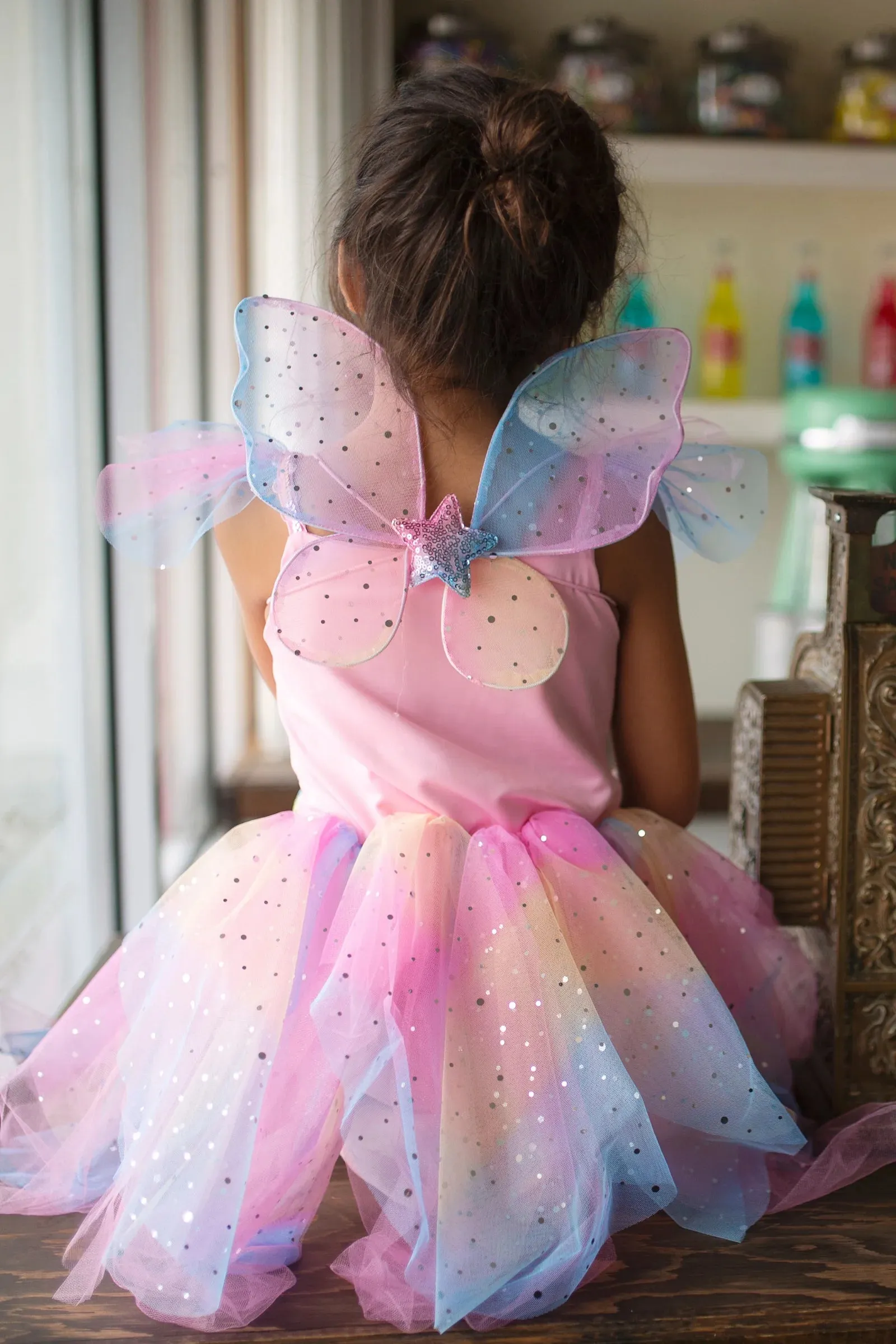 RAINBOW FAIRY DRESS 3-4