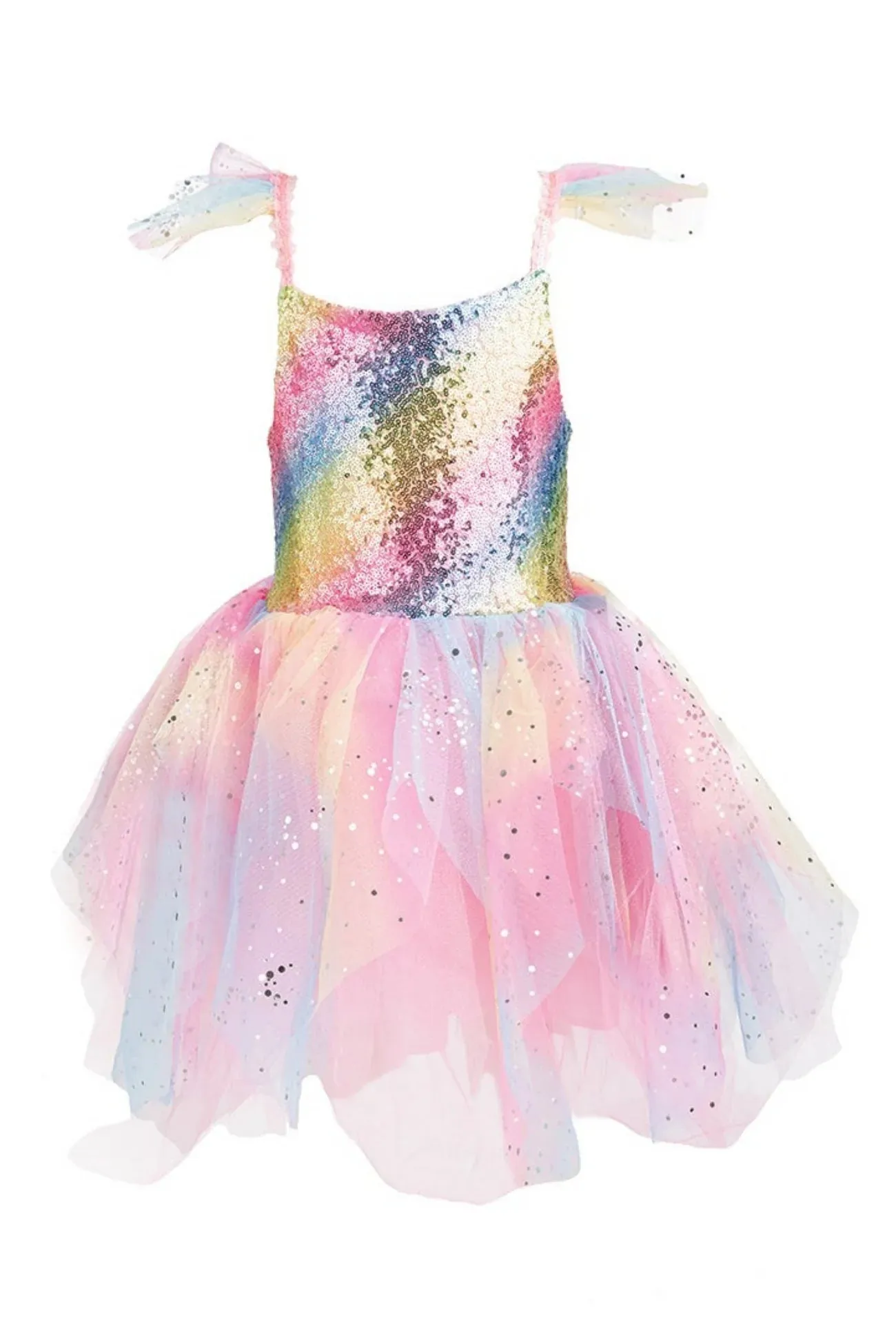 RAINBOW FAIRY DRESS SZ. 5-6