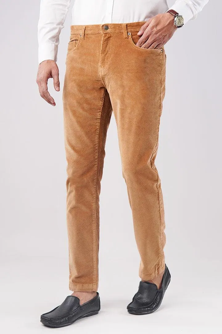 Sahara Camel Corduroy Pants
