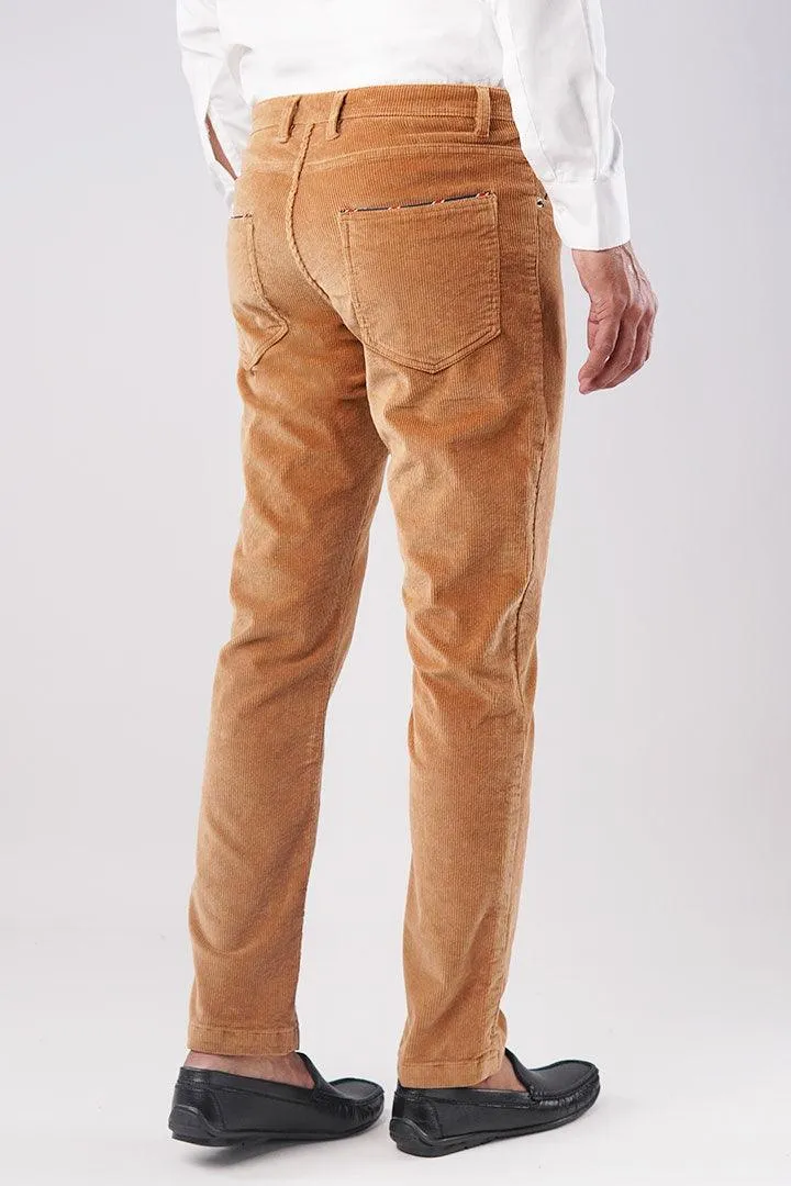 Sahara Camel Corduroy Pants