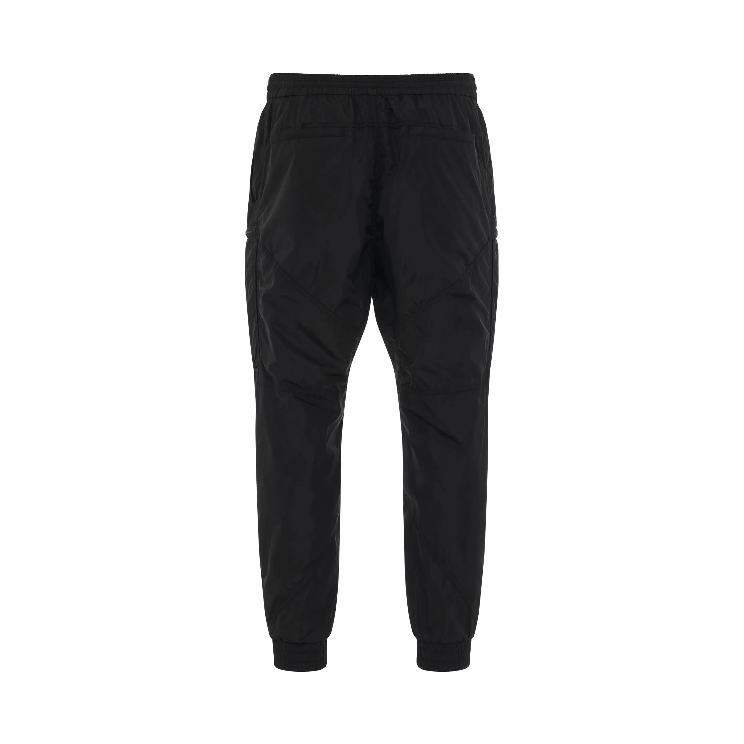 [T-Line] Zipper Detail Cargo Jogger in Black