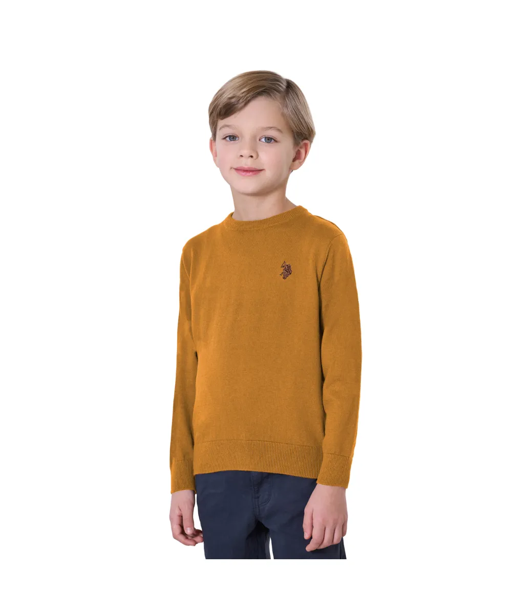 US POLO BOYS ESSENTIAL SWEATER