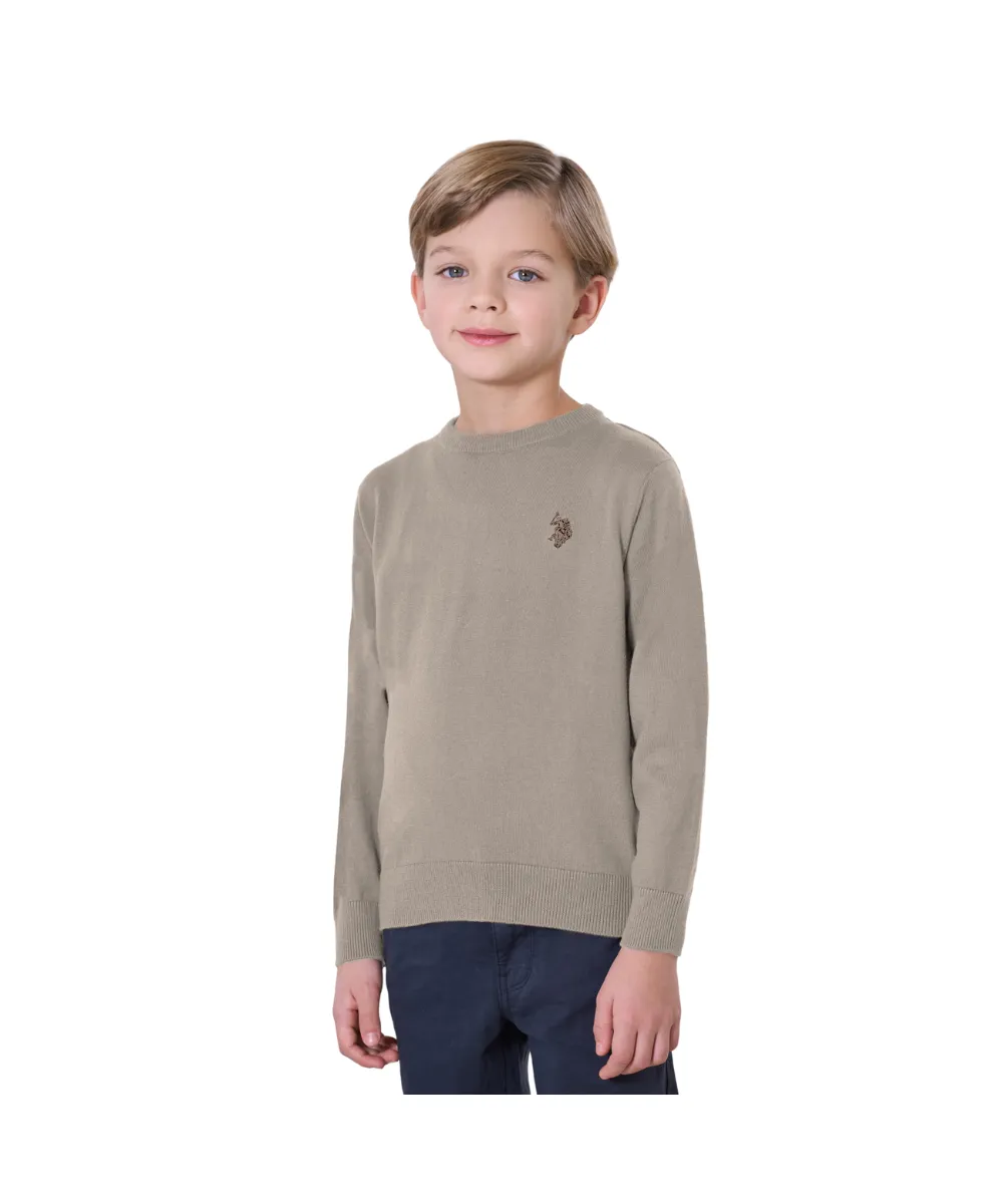 US POLO BOYS ESSENTIAL SWEATER
