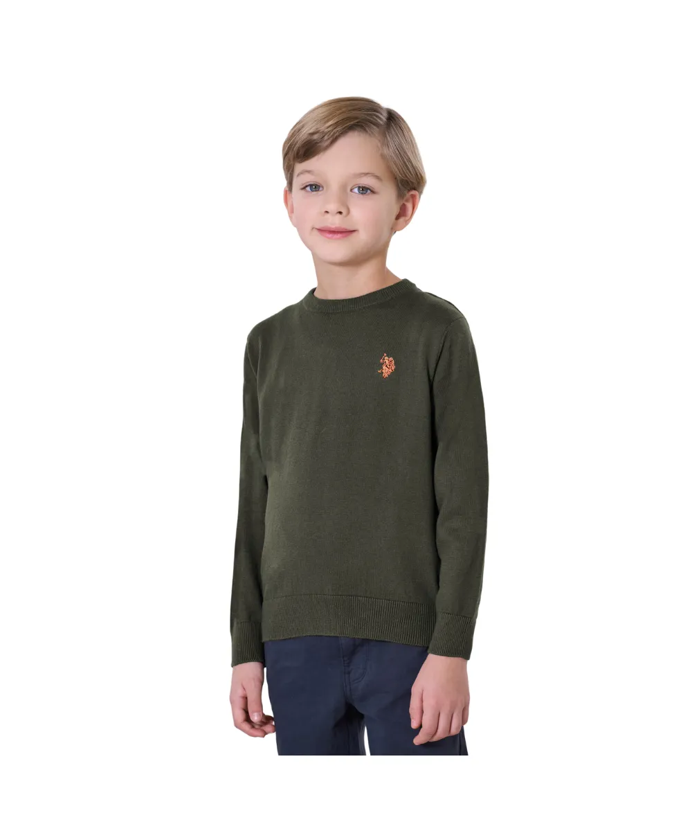 US POLO BOYS ESSENTIAL SWEATER