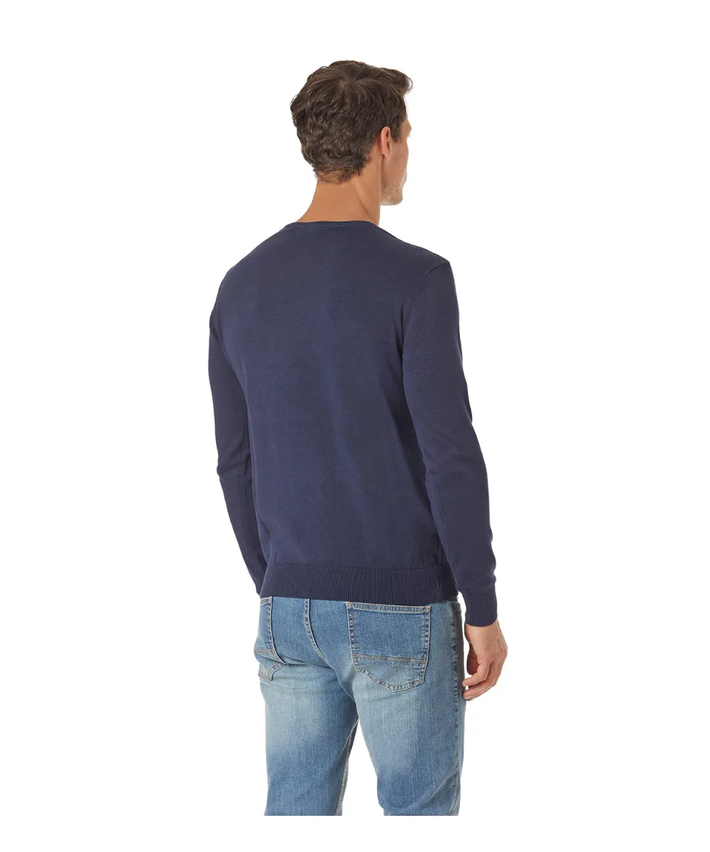 US POLO MENS COTTON CREWNECK SWEATER