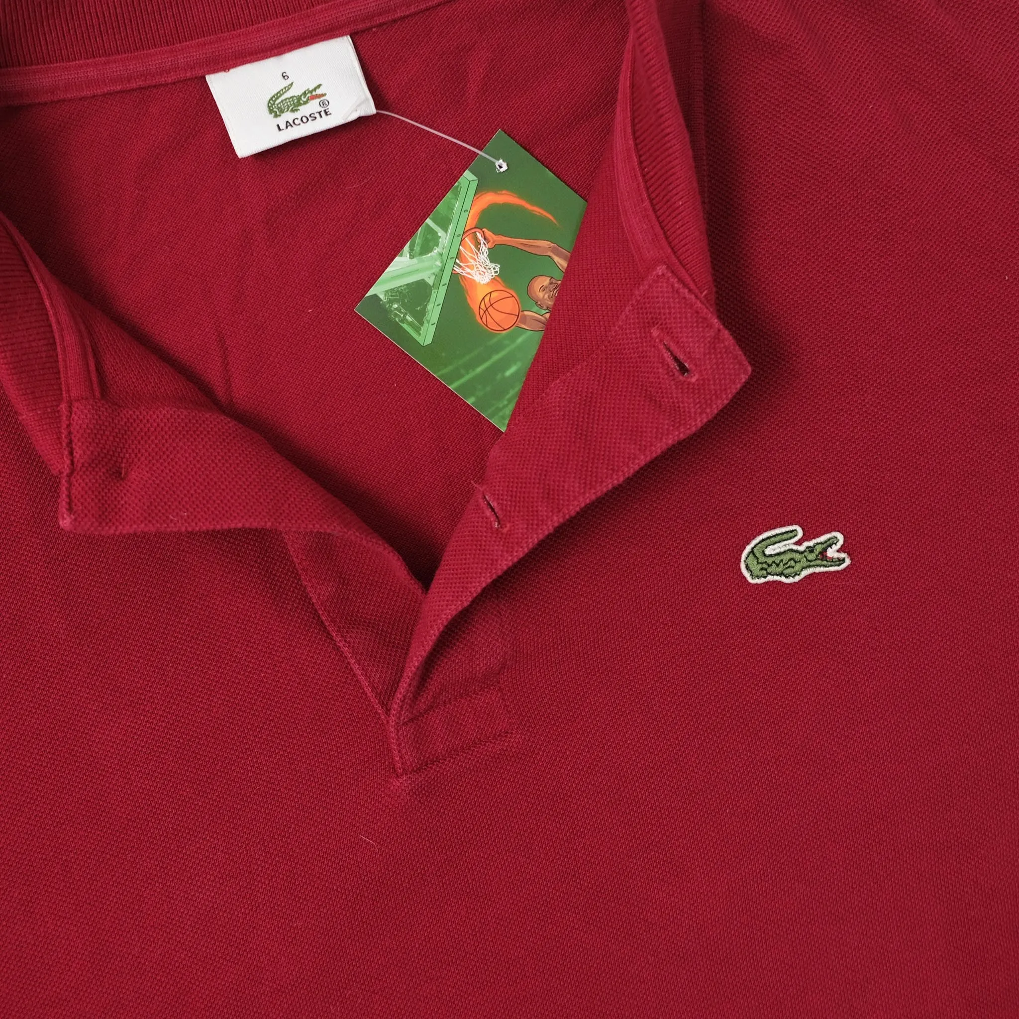 Vintage Lacoste Long Sleeve Polo Large