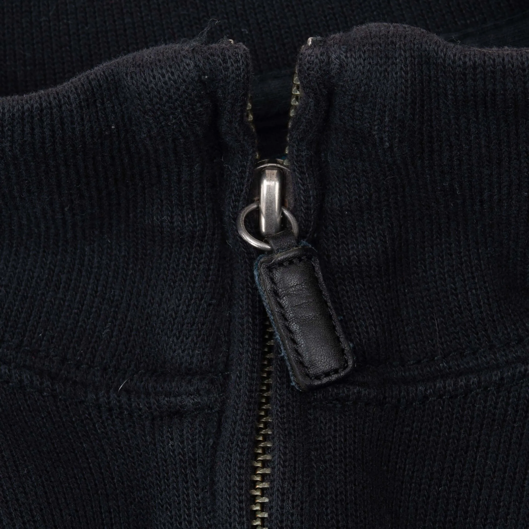 VINTAGE POLO RALPH LAUREN BLACK QUARTER 1/4 ZIP SWEATER 1990S LARGE