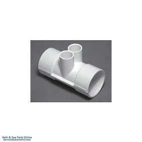 Waterway 2-Port Manifold [2" Slip x 2" Slip x (2) 3/4" Slip Ports] (672-7910)