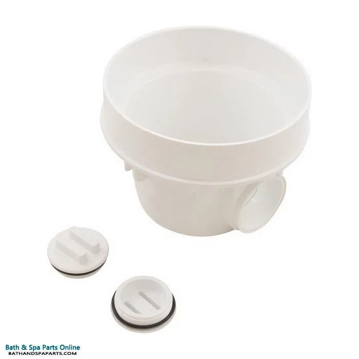 Waterway 8" Round Sump Body [2" Slip x 2" Slip] (672-2550)