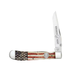 Whiskey Bent Hat Co Patriot Traper Lock Knives
